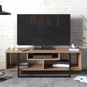 TV stolek ASAL 120 cm dub/černý
