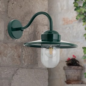 Orion AL 11-1313 - Vonkajšia nástenná lampa EDWARD 1xE27/60W/230V IP44 zelená