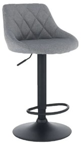 Kondela Barová stolička, TERKAN, sivá/čierna