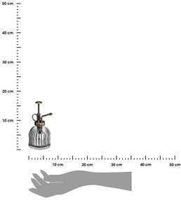 Sklenený rozprašovač Teri, 7,5x16 cm, transparentná