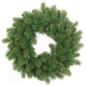 DECOREUM Vianočný smrekový veniec - PE vetvičky 40 cm 85396
