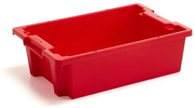 Plastová prepravka SPENCE, stohovateľná, 600x400x180 mm, 30 L, čeverná