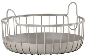 Drôtený kovový košík ø 22x8 cm Inu – Zone