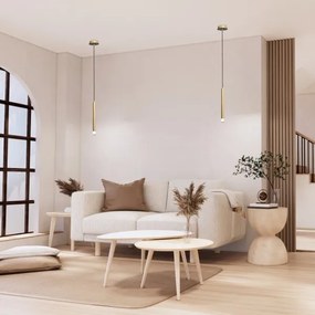 Rabalux 72357 - Luster na lanku RAMIRA 1xG9/5W/230V zlatá