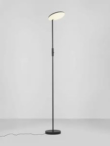 LED stmievateľná čierna stojaca lampa Notos