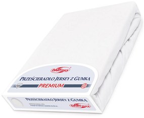 JERSEY PRESTIERADLO PREMIUM 90X200 CM BIELE