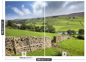 Fototapeta Vliesová Yorkshire údolie 104x70 cm