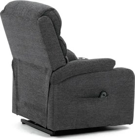 Polohovacie kreslo sivé, elektrické TV-S8348 GREY2