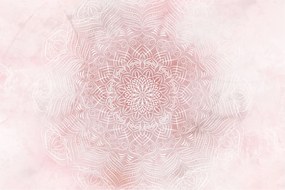 Obraz - Ružová mandala (90x60 cm)