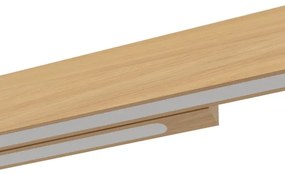 Eglo 390369 - LED Stmievateľný luster na lanku MONTEBUONO LED/21W/230V 3000K hnedá