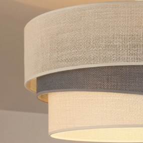 BRILAGI - Prisadený luster TRIO 1xE27/60W/230V pr. 40 cm krémová/šedá