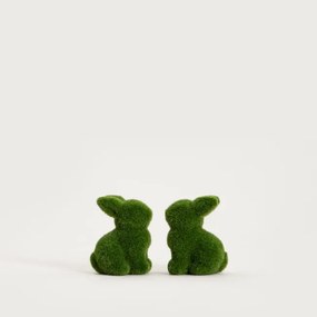 Sada dvoch veľkonočných dekorácií POLY zajac 763915 (2 ks)