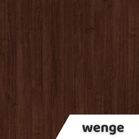 Výškovo nastaviteľný stôl OfficeTech D, 160 x 80 cm, čierna podnož, wenge