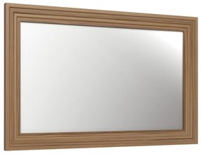 Zrkadlo na stenu Royal LS - biela sosna nordická / dub divoký