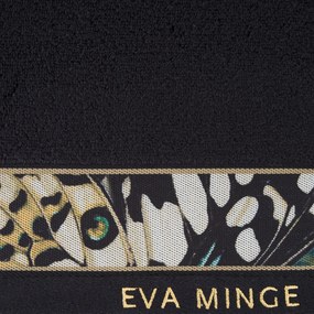 FROTÉ UTERÁK EVA MINGE15 SADA 6 KS 30X50 CM ČIERNA