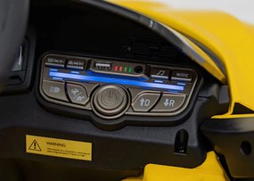 Elektrické autíčko Lamborghini Revuelto žlté