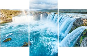 Obraz - Vodopád Godafoss (90x60 cm)