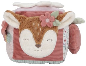 Kocka textilná s aktivitami Fairy Garden