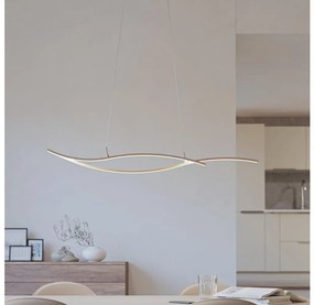 Eglo 901212 - LED Luster na lanku GRISOLIA LED/20W/230V 4000K béžová EG901212