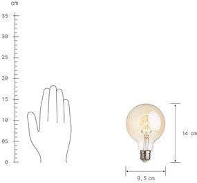 BRIGHT LIGHT LED Lampa 14 cm