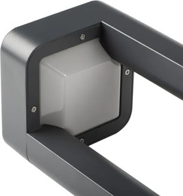 Kanlux 36552 - Vonkajšie nástenné svietidlo PEVO 1xGX53/11W/230V IP44 antracit