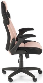 Kancelářská židle BLOOM růžová/černá