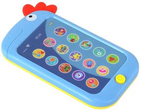 Lean Toys Detský vzdelávací telefón v angličtine - modrý