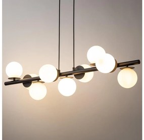 Luster na lanku AVOLA 9xG9/12W/230V čierna