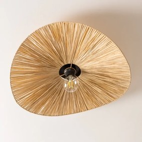 Brilagi - LED prisadený luster CERIA BOHO 1xE27/40W/230V, priemer 60 cm, rafia