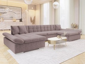 Rohová rozkladacia pohovka Agata Premium, Dostupné poťahy: Sorriso 08 + Sorriso 08 + Sorriso 06