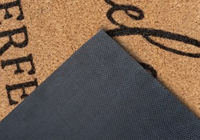 Hanse Home, Rohožka Welcome to our perfect chaos 105702 – na von aj na doma, 45x70, hnedá, chodba / predsieň