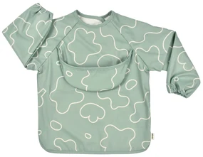 Podbradník 2v1 s odnímateľnými rukávmi Sage Green