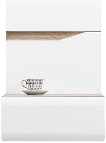 Nočný stolík Lionel P Li15 Dub S./ Biela