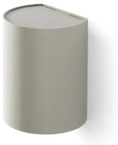 FARO 40524 - Nástenné svietidlo SOLE 1xGU10/8W/230V šedá zaokrúhlený