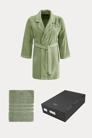 Soft Cotton Luxusný dámsky župan + uterák LILLY v darčekovom balení
