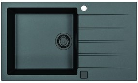 ALVEUS CZ CADIT 40 černý 91 - BLACK EDDITON + pop up sifon