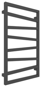 Terma Zigzag 835x500 vodný radiátor Heban SX