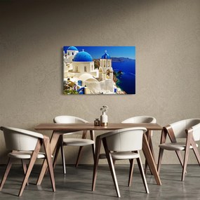 Obraz - Santorini, Grécko (90x60 cm)