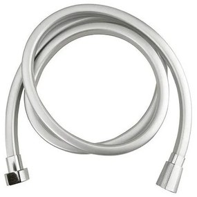 Plastová sprchová hadica v striebornej farbe Quadroflex – Sapho