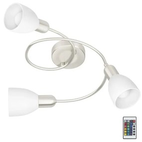 Eglo 75388 - LED RGBW Stmievateľný prisadený luster GRIMSEY-C 3xE14/4W/230V + DO 75388