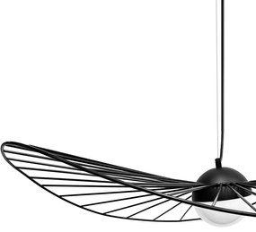 Toolight - LED závesné lamelové svietidlo 60cm APP210-3CPR, čierna, OSW-08475