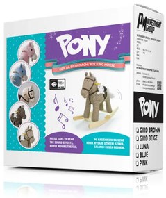 Hojdací koník Pony fialový