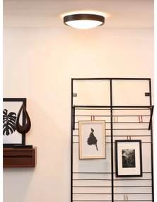 Lucide 08109/02/30 - Stropné svietidlo LEX 2xE27/9W/230V čierna