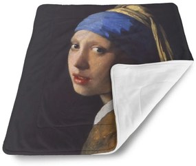 Sablio Deka pre bábätko Dievča s perlou - Johannes Vermeer - 80x100 cm