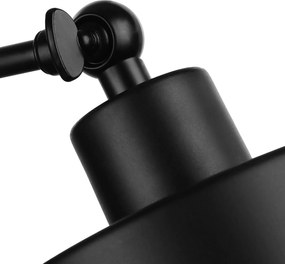 Toolight Toolight, nástenné svietidlo 1xE27 APP1332-1W, čierna-zlatá, OSW-00948