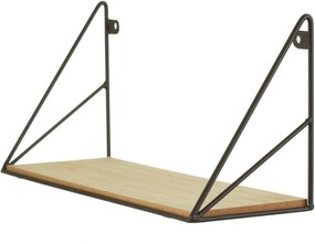 sass & belle Nástenná polica Black Wire