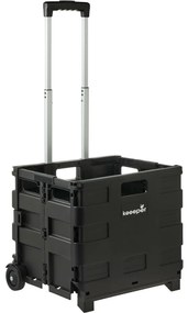 Keeeper Skladací nákupný vozík Olli 65 l Black, 65 l