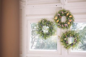 Bella Rose Jarný veniec s levanduľou Bella Rose no. 3 – 55 cm