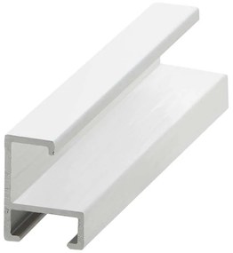 DANTIK rám na obraz 40x50 | ALU Bílá matná (Plexi Čiré)