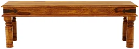 furniture-nabytek.cz - Rustikálna lavica z dreva palisander 140x40